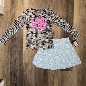 10/12 Youth Girls Two Piece Bundle LOVE